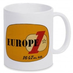Mug logo jaune Europe 1